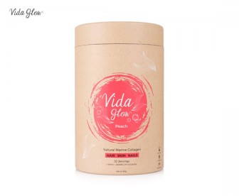 Vida Glow 深海鱼胶原蛋白粉 水蜜桃味 90克x30小包/盒 Vida Glow 深海鱼胶原蛋白粉 水蜜桃味 90克x30小包/盒
